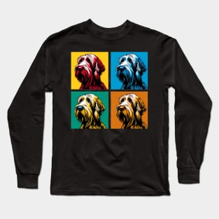 Spinone Italiano Pop Art - Dog Lover Gifts Long Sleeve T-Shirt